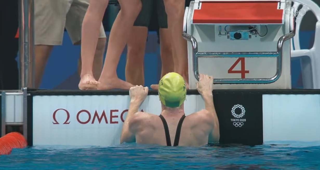 オーストラリア　競泳オリンピック選手の筋肉　女子